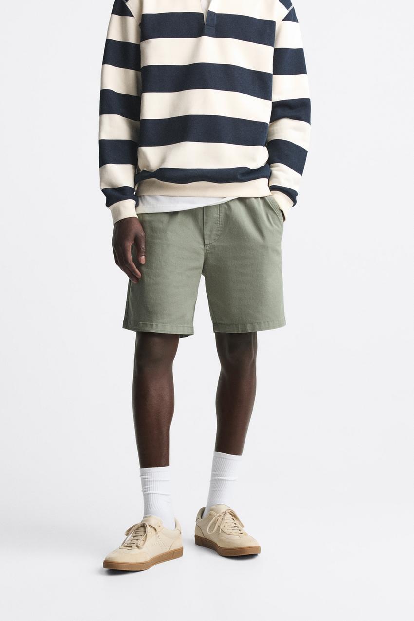 Zara mens cotton shorts Clearance