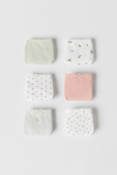 Image 0 of KIDS/ PACK OF SIX PRINTED BRIEFS from Zara