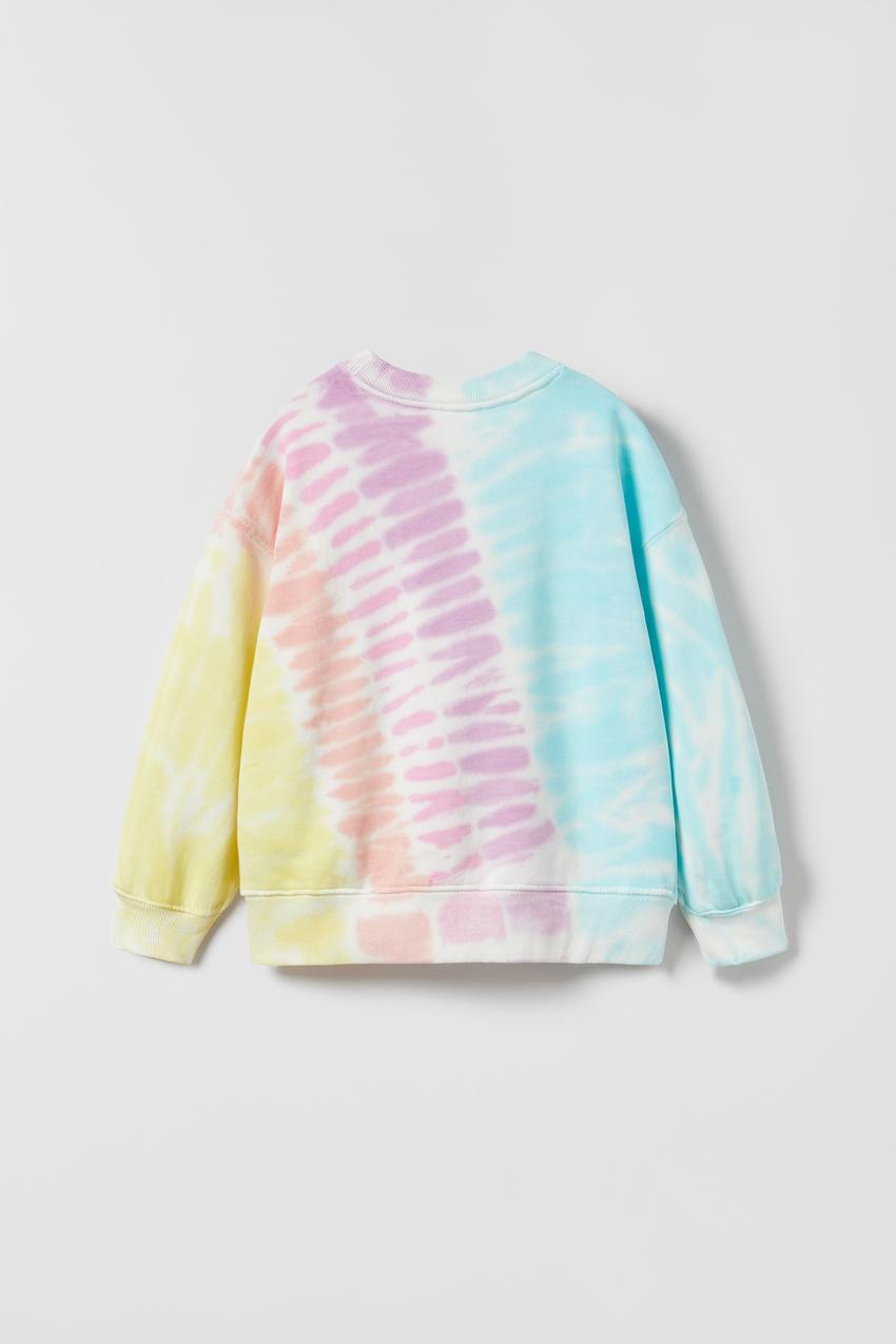 Sudadera tie clearance dye zara mujer