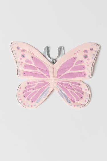 Image 0 of BUTTERFLY COSTUME WINGS WITH RHINESTONES from Zara