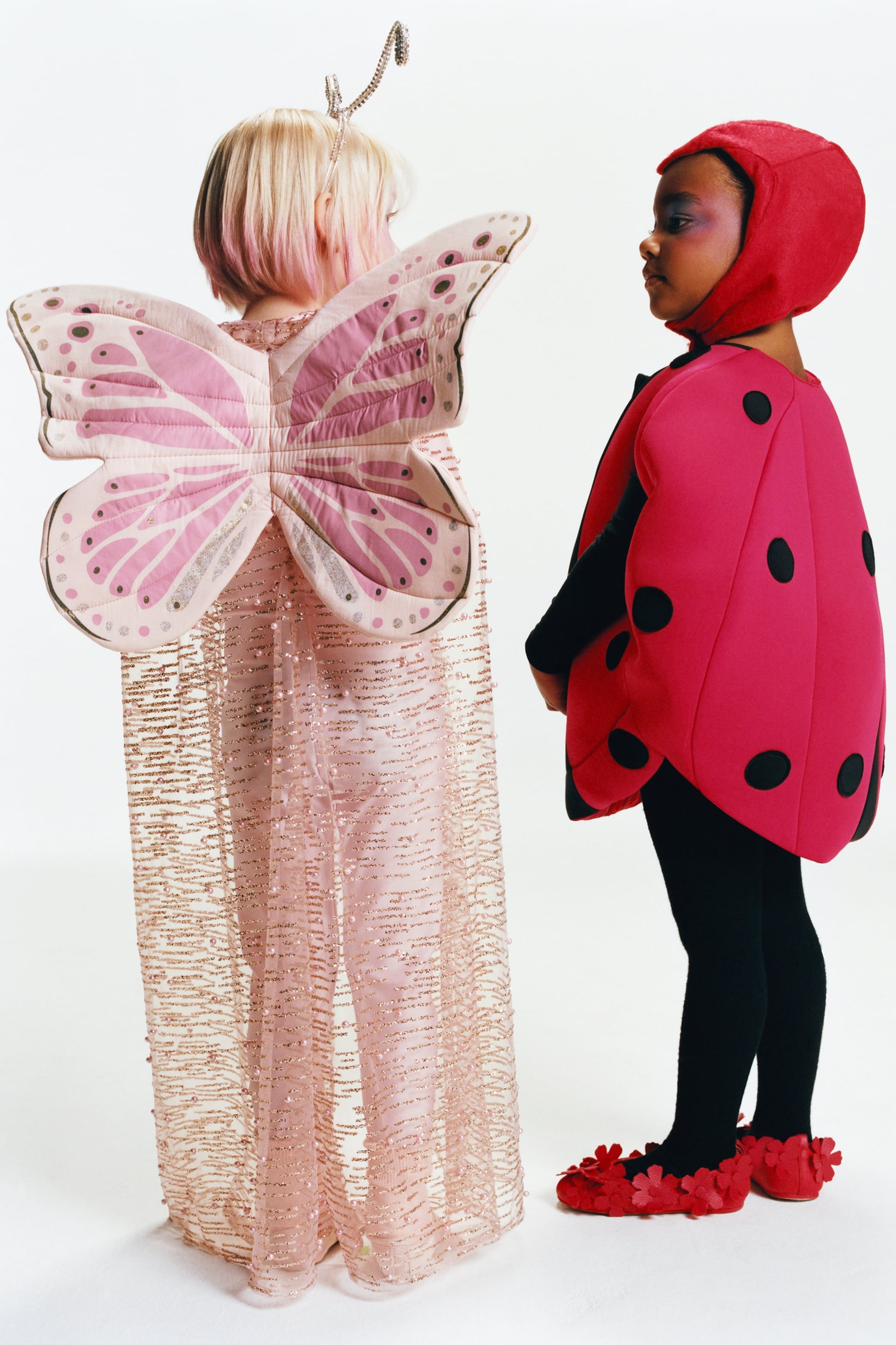 BUTTERFLY COSTUME WINGS WITH RHINESTONES
