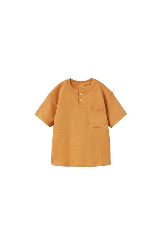 zara henley shirt