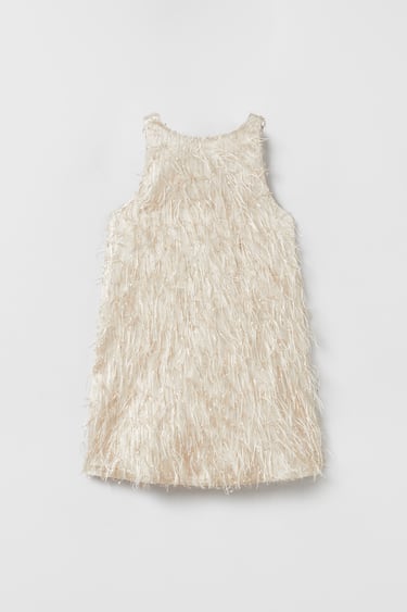Image 0 of FEATHER DRESS from Zara