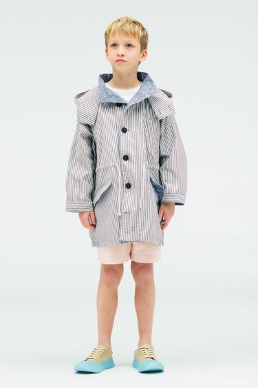 Image 0 of STRIPED PARKA - LIMITED EDITION from Zara