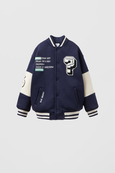 Image 0 of QUESTIONMARK BOMBER JACKET from Zara
