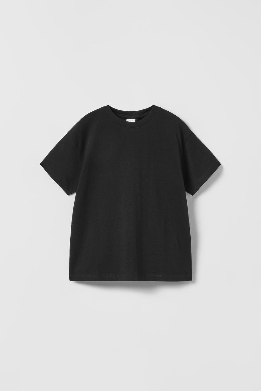 Plain t shirt zara Clearance