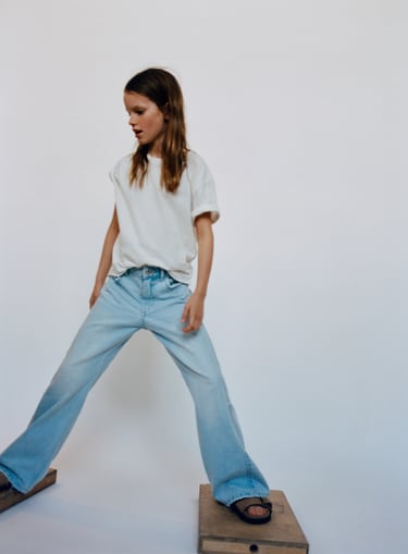 Image 0 of BOOTCUT JEANS from Zara