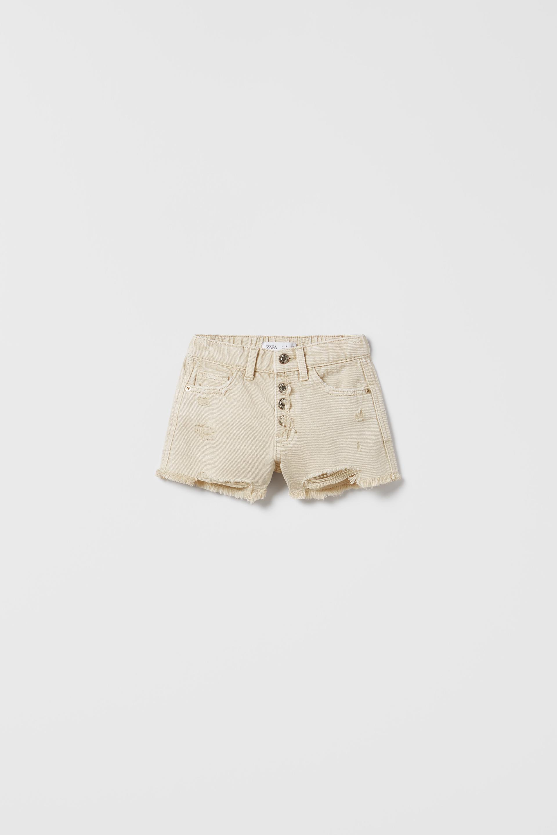 Zara shorts beige Clearance