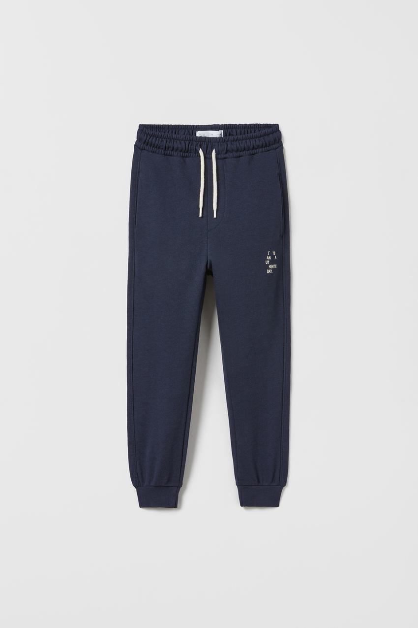 zara basic joggers