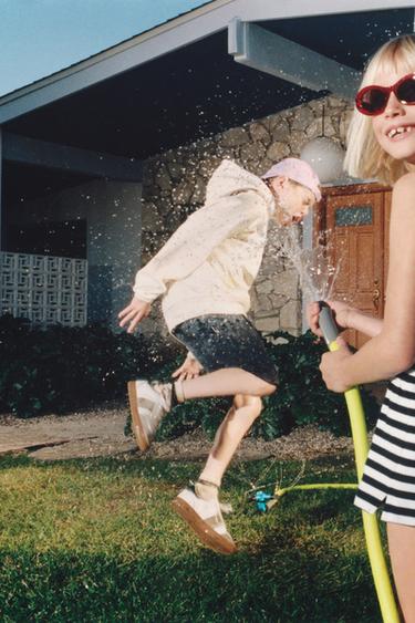 TEXT JOGGERS - Anthracite grey by Zara