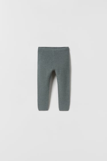 Image 0 of PREMIUM KNIT PANTS from Zara