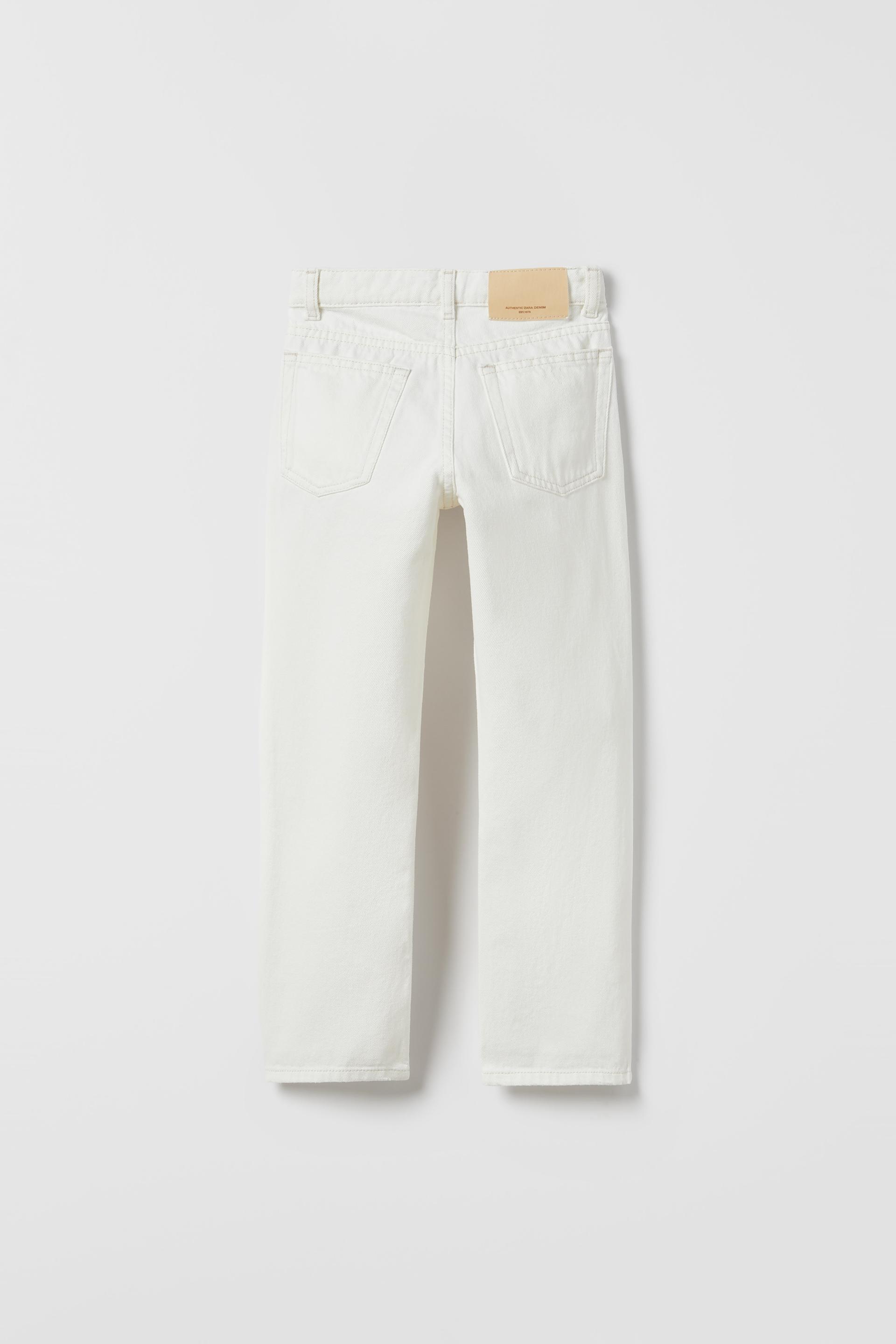 White jeans from zara Clearance
