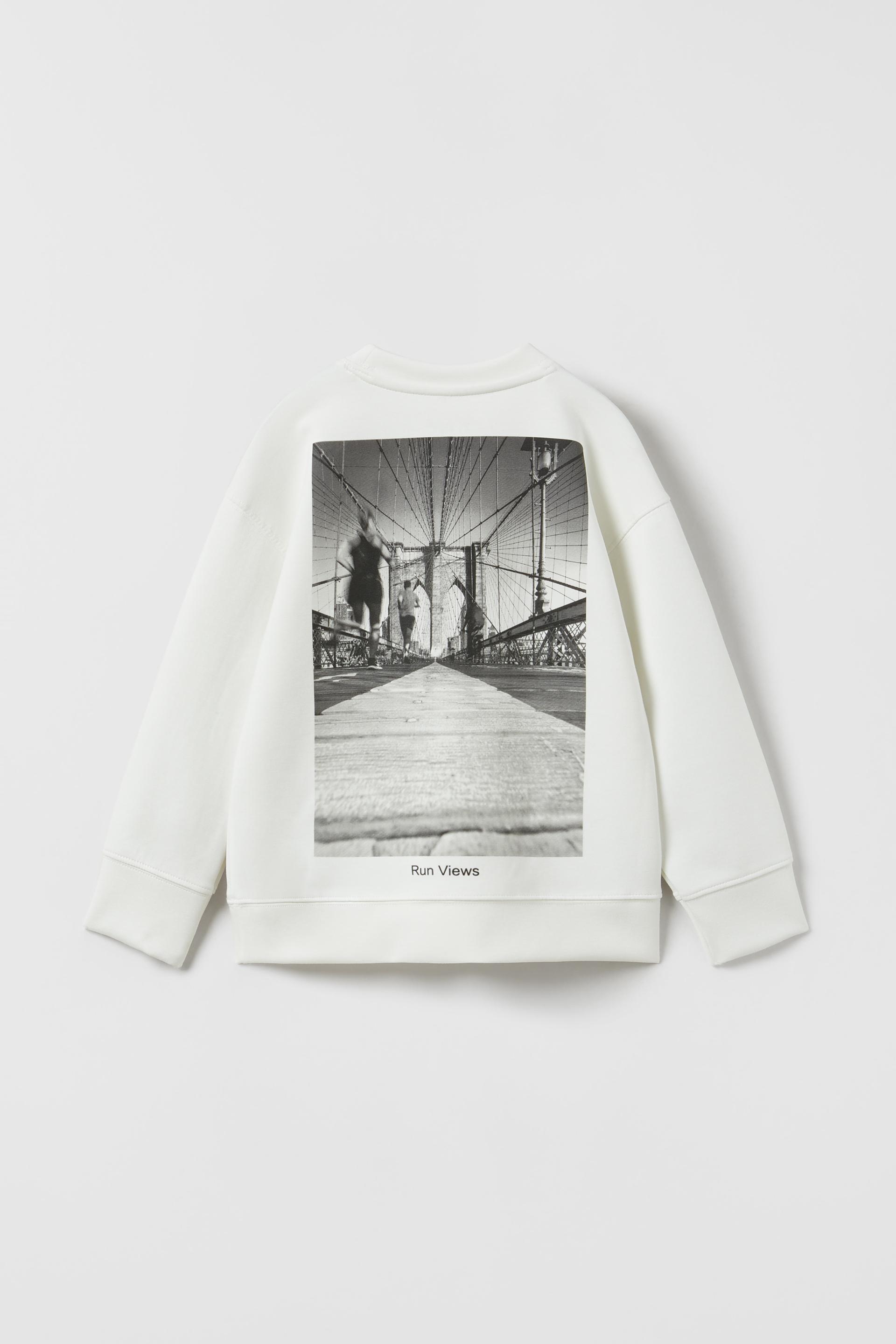 Zara new york sweatshirt Clearance