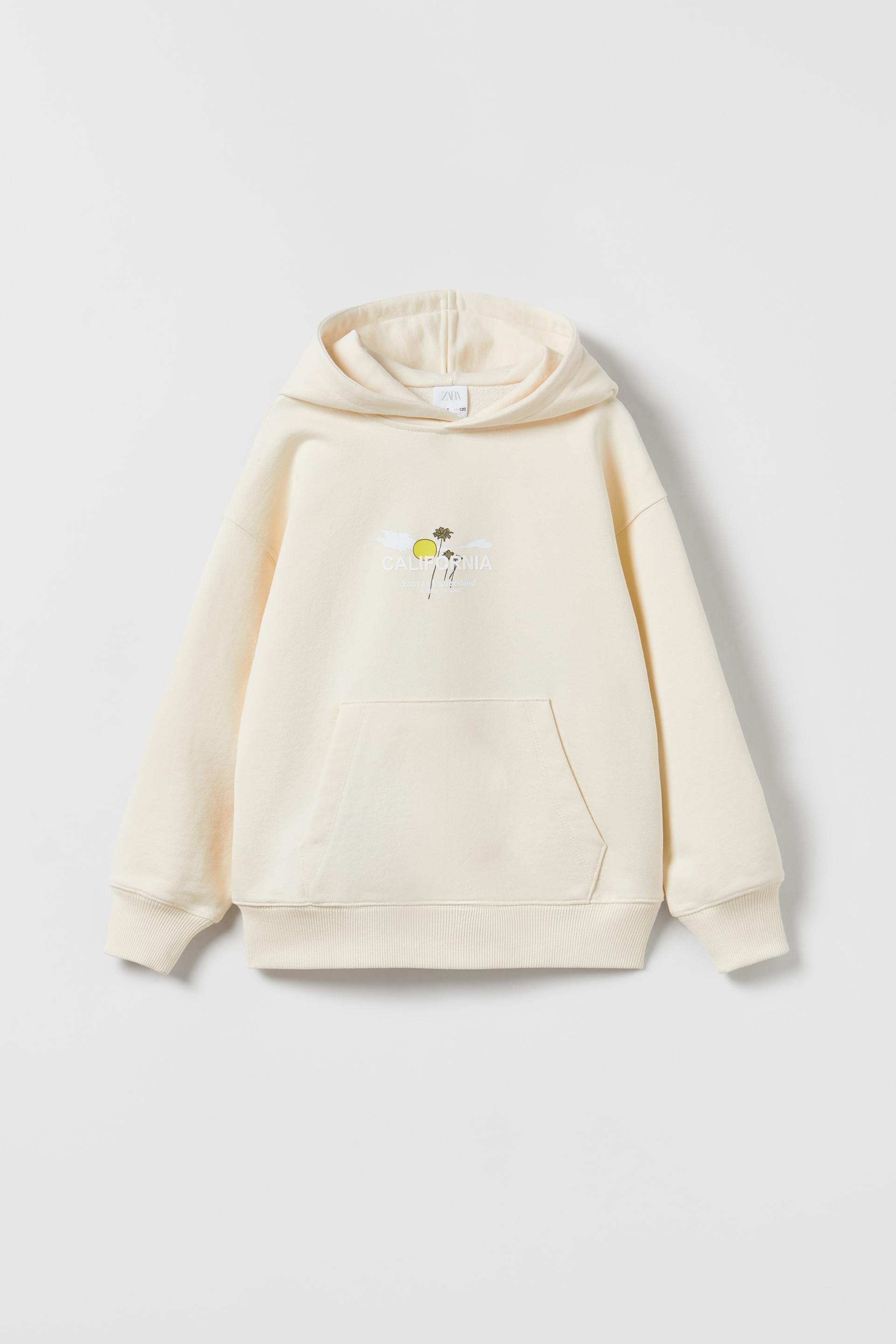 Zara printed hoodie Clearance