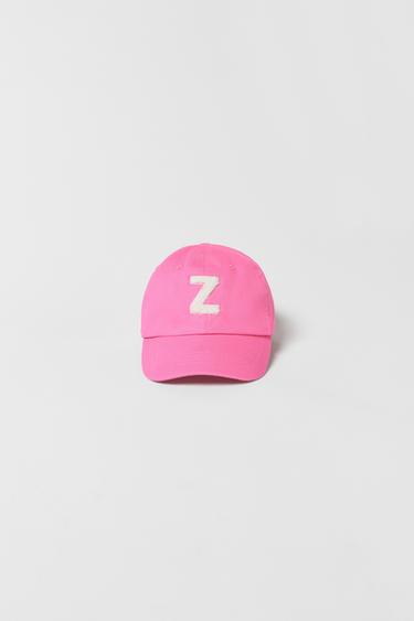 EM BÉ/ MŨ LƯỠI TRAI ĐÁP CHỮ CÁI BẰNG VẢI LÔNG XOĂN - Màu hồng | ZARA Vietnam Em Bé/ Mũ Lưỡi Trai Đáp Chữ Cái Bằng Vải Lông Xoăn - Màu Hồng | Zara Vietnam