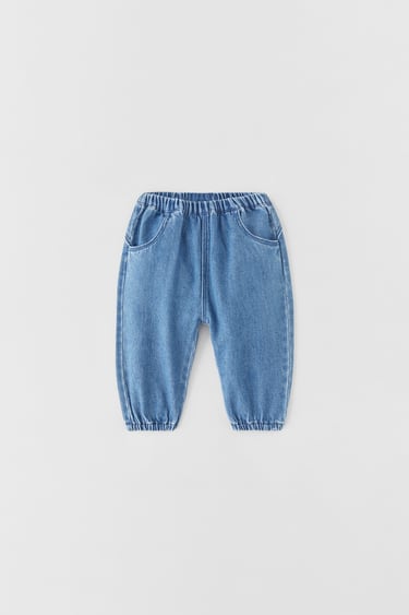 Image 0 of TWILL TROUSERS from Zara