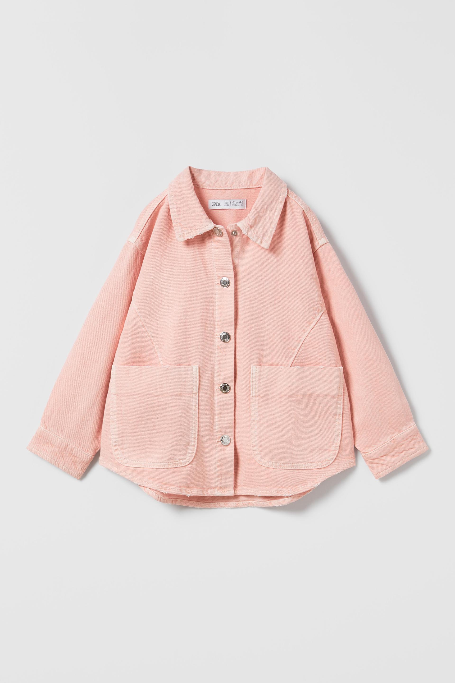 Zara pink shacket Clearance