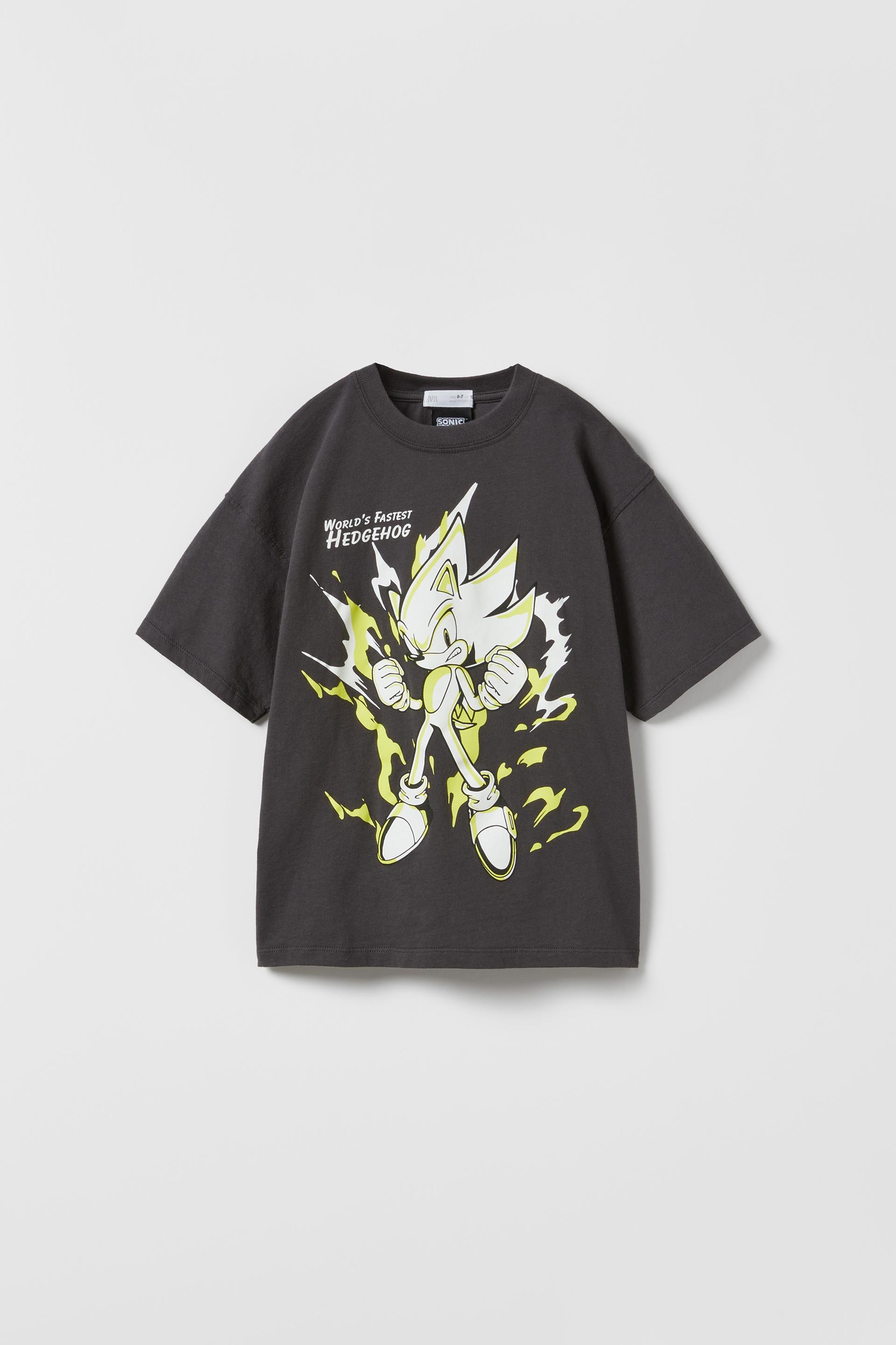 Zara sonic shirt Clearance