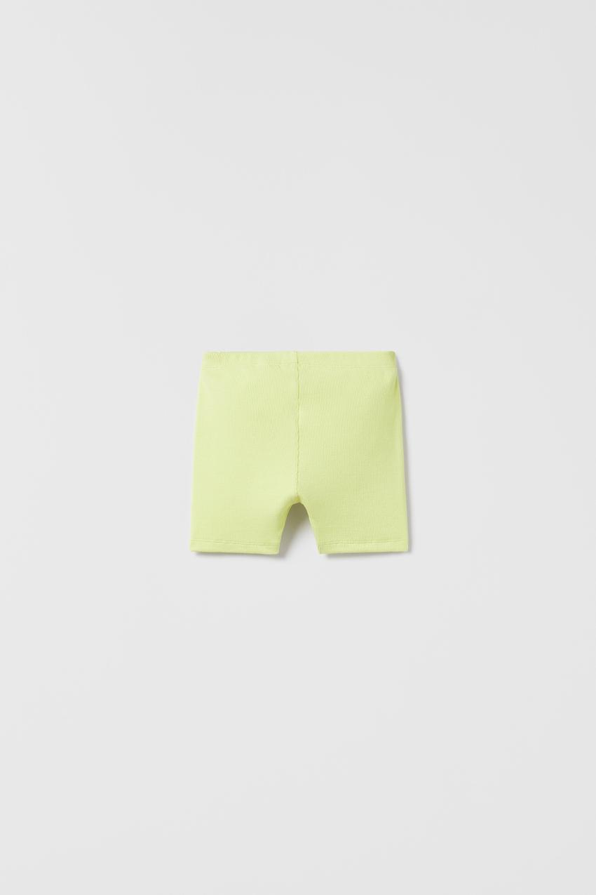 Zara cycling shorts ribbed Clearance