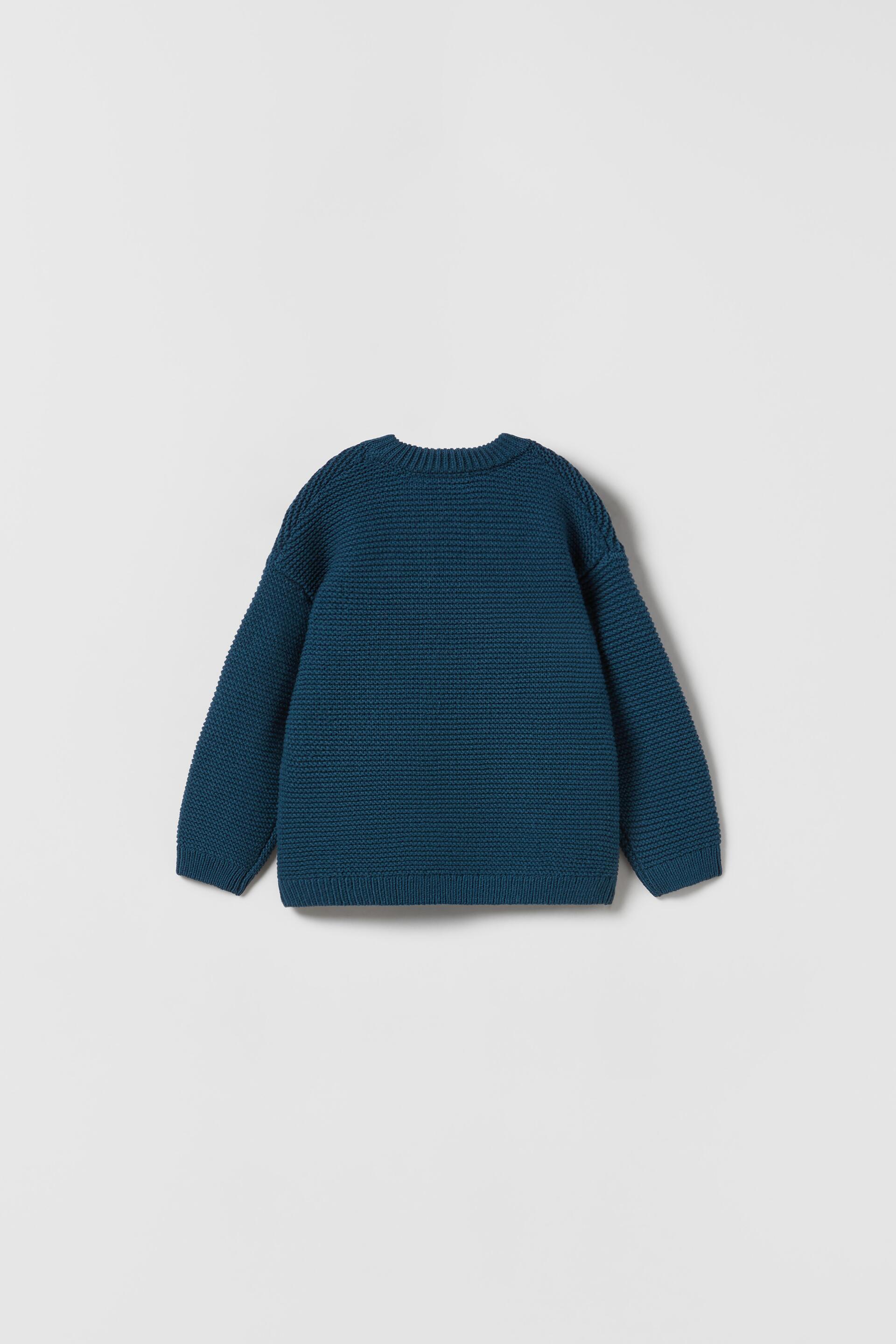 Zara waffle knit sweater Clearance