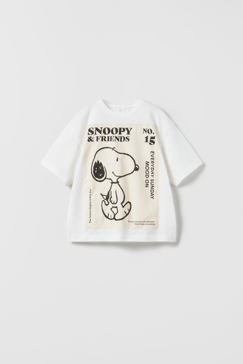 Peanuts t shirt zara Outlet