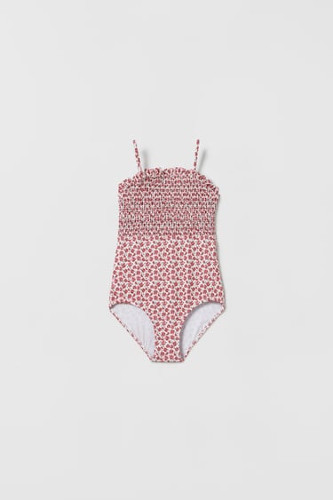 Image 0 of KIDS/ FLORAL SWIMSUIT from Zara