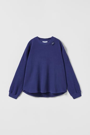 Bild 0 von T-SHIRT MIT WAFFELMUSTER von Zara