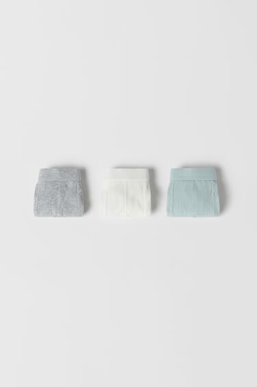 Image 0 of BABY/ 3-PACK OF RIBBED BOXERS from Zara
