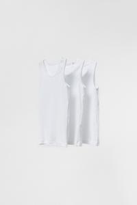 Camiseta interior niño zara discount