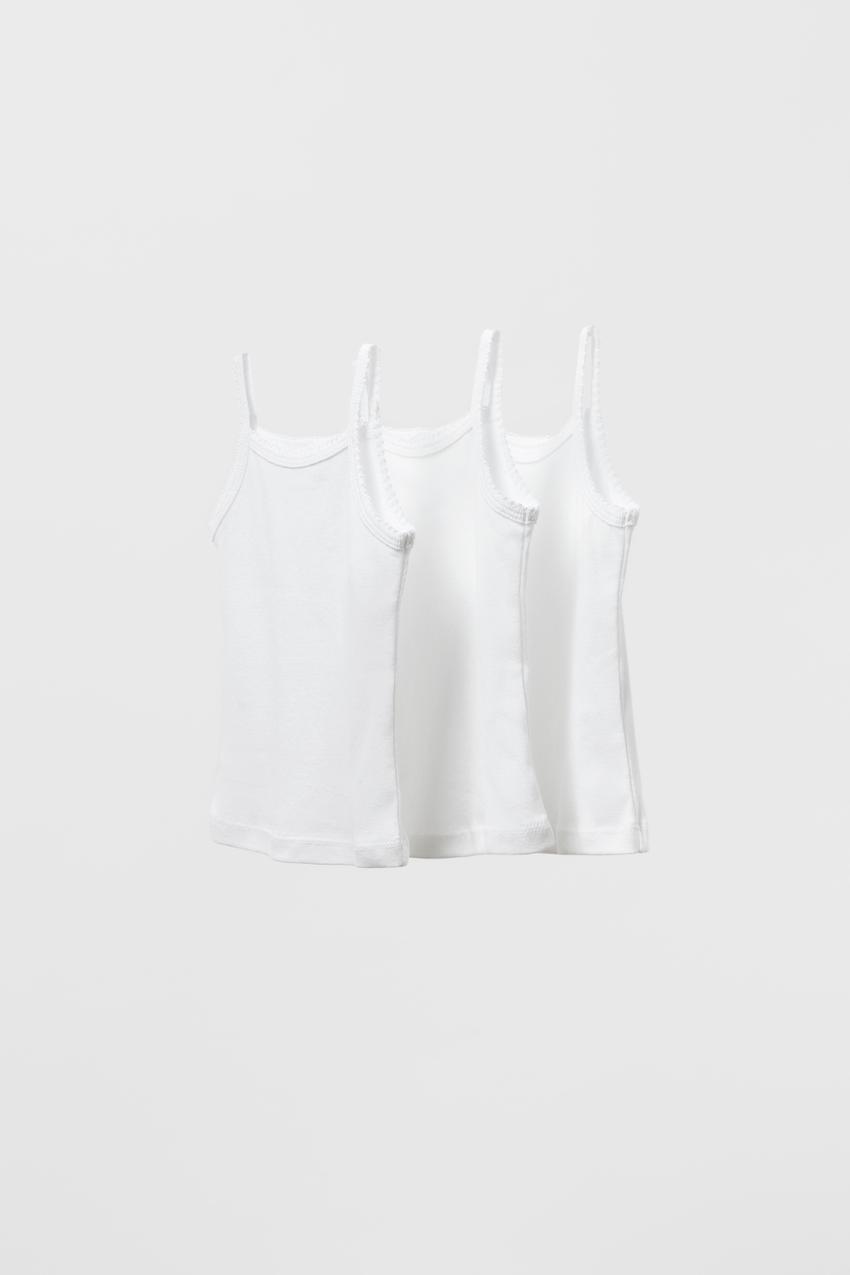 Zara vest top white Clearance