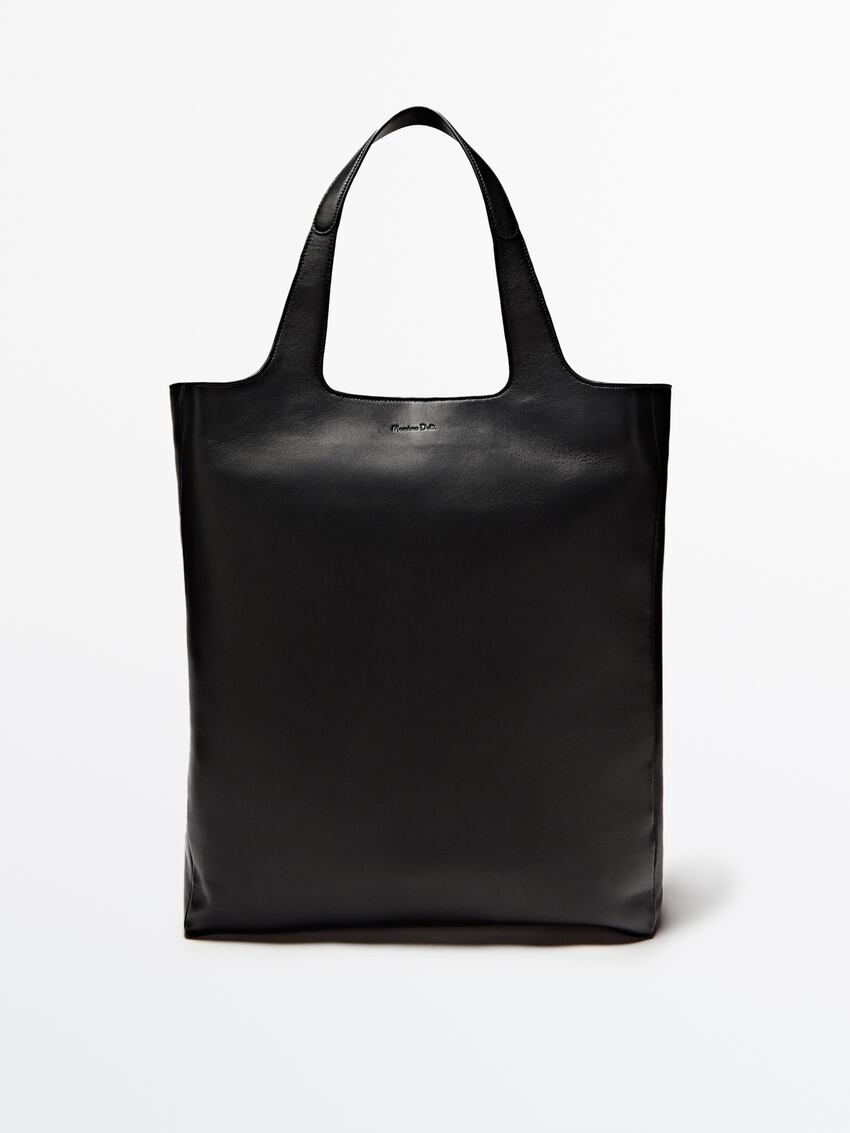 black handbag tote
