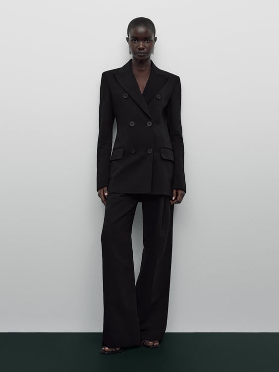 Haven module Het formulier Black suit trousers - Limited Edition - Black | ZARA United States