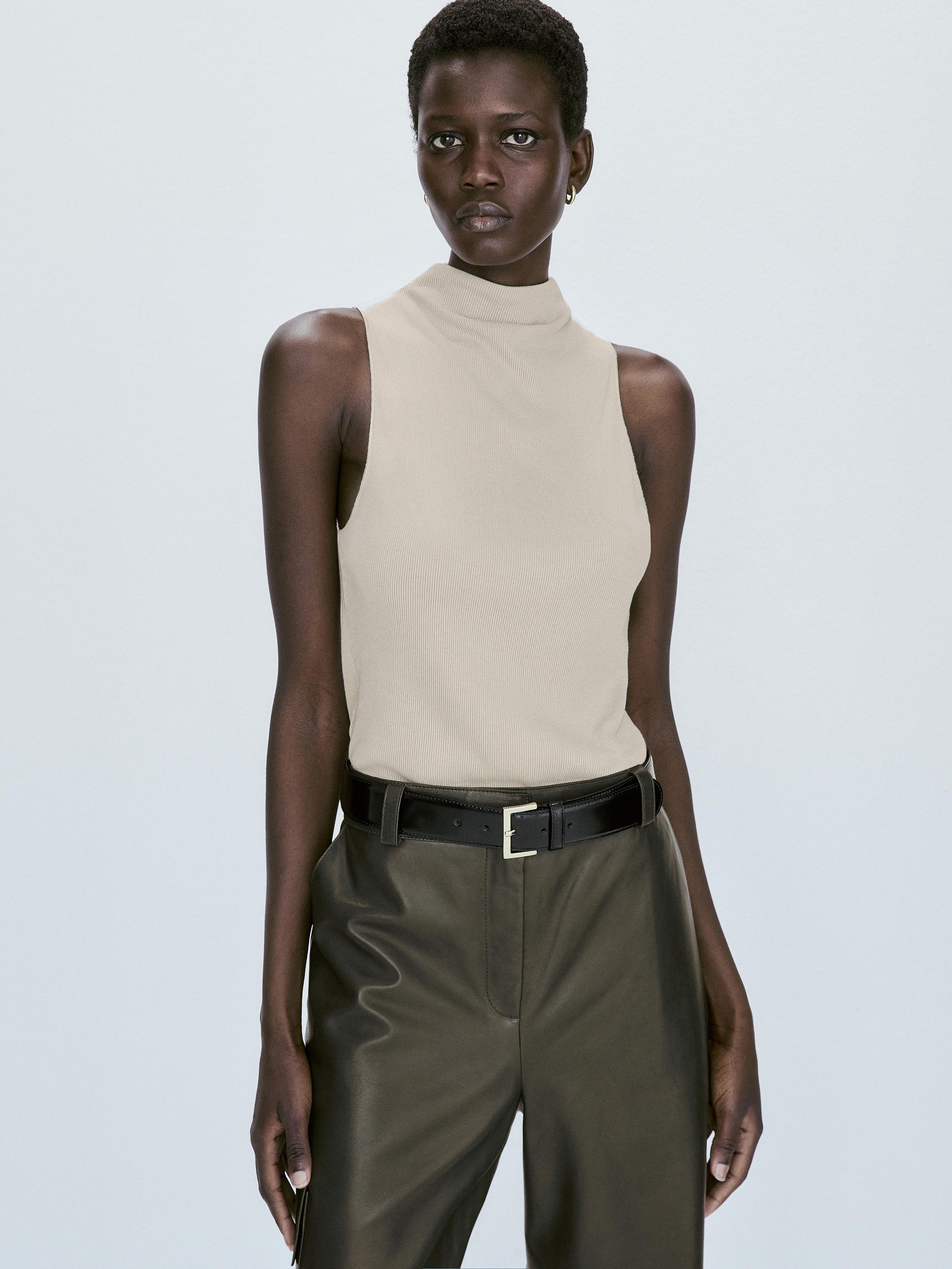 Zara turtle neck tank Clearance