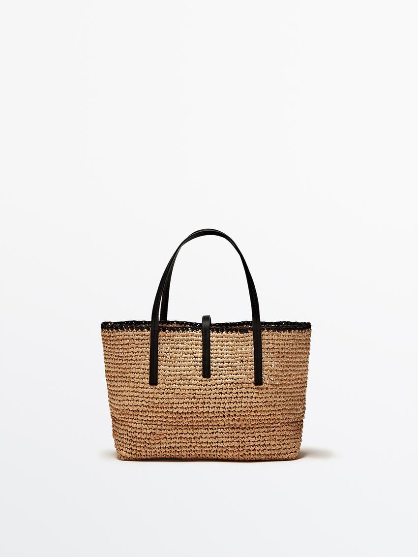Zara raffia bags Clearance