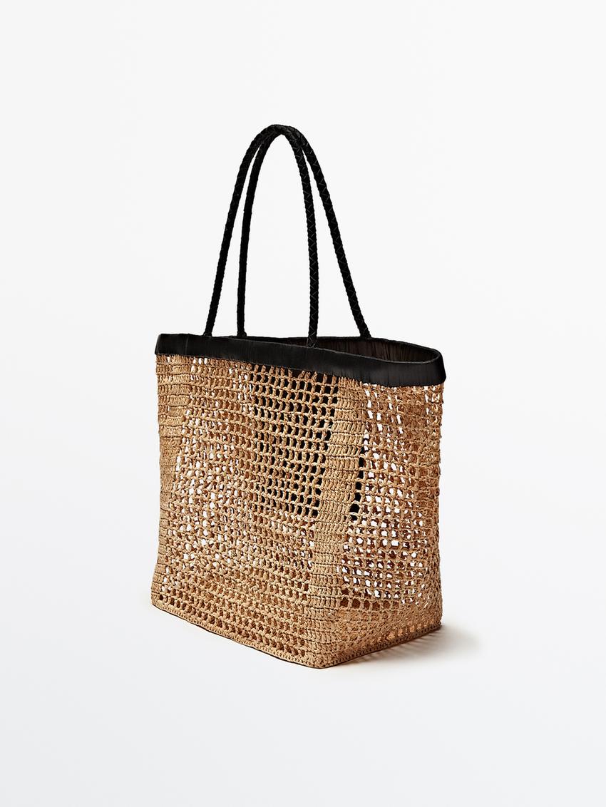 Zara raffia bags Clearance