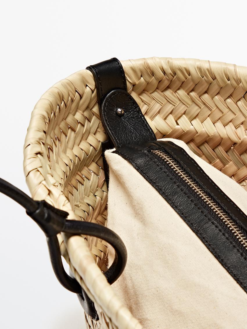 Zara woven box bag Clearance