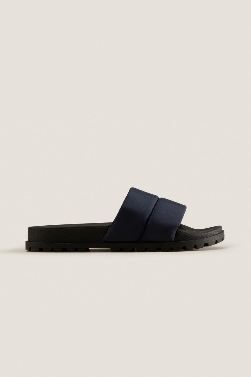 Zara slides for men Clearance