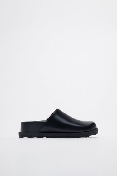 Image 0 of CHUNKY FLAT CLOGS from Zara