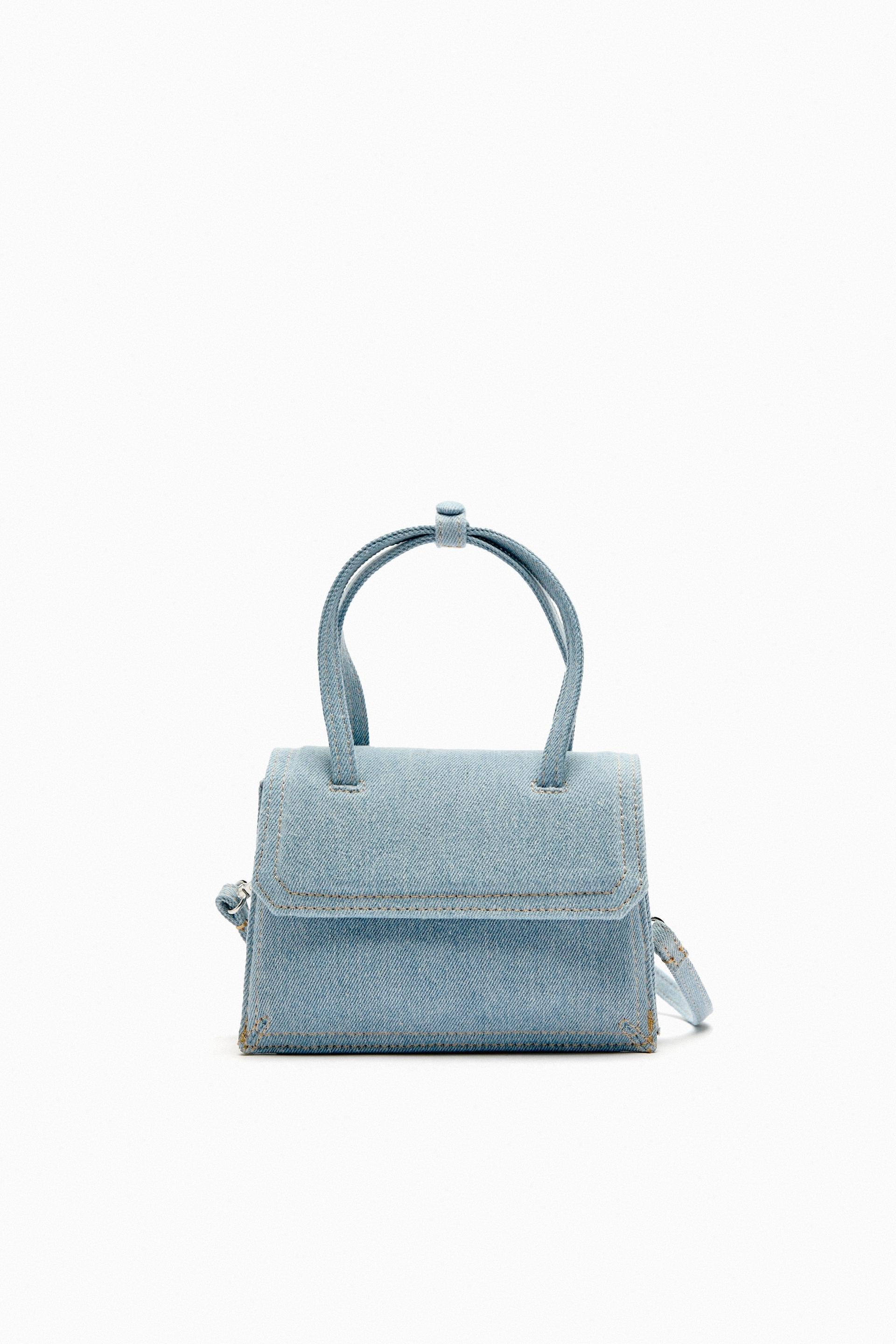 Denim zara bag Outlet