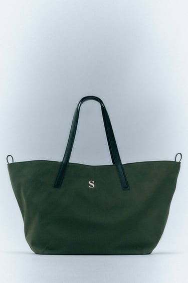 Image 0 of XL NYLON TOTE BAG from Zara