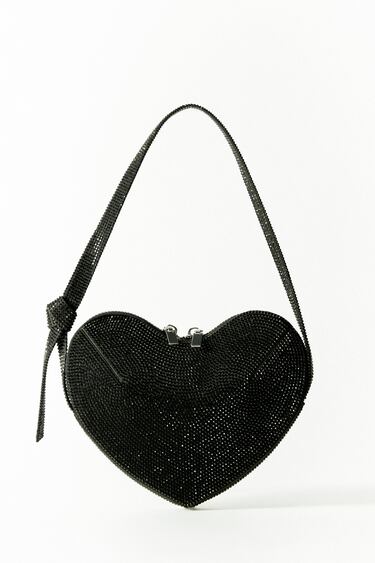 Image 0 of SHINY HEART SHOULDER BAG from Zara