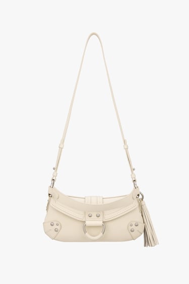 Image 0 of LEATHER SHOULDER BAG LIMITED EDITION from Zara