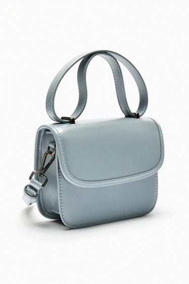 Image 4 of СУМКА НА ПЛЕЧО С ДВОЙНОЙ РУЧКОЙ от Zara