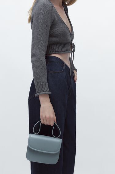Image 0 of DOUBLE STRAP CROSSBODY BAG from Zara