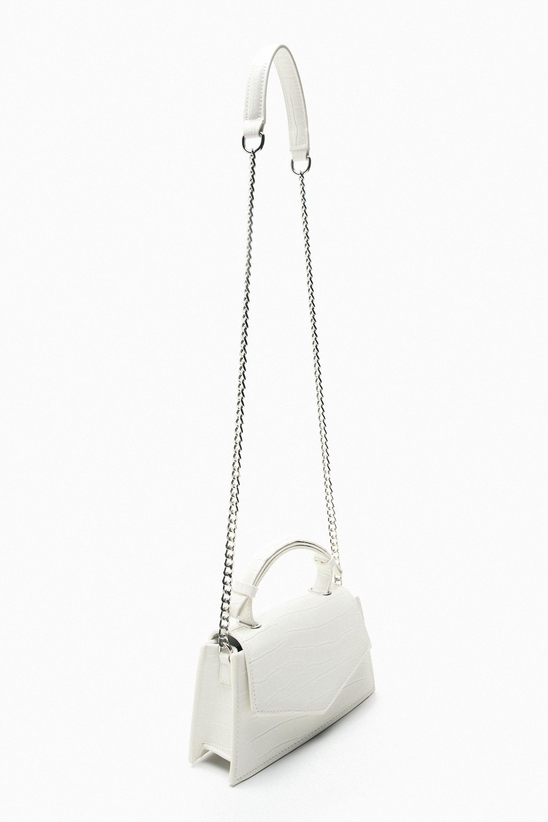 Zara mini croc bag Clearance