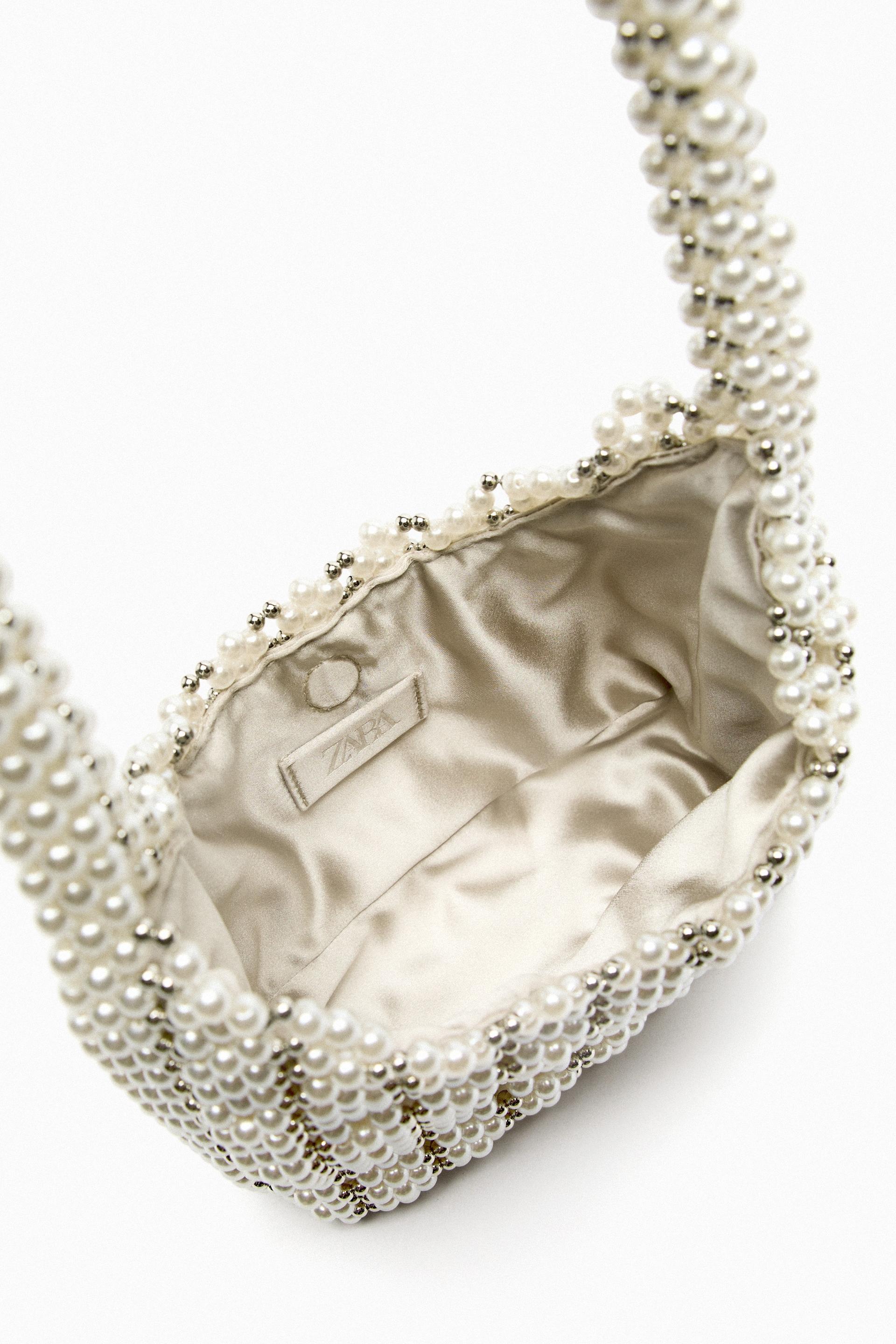 Zara pearl purse Clearance
