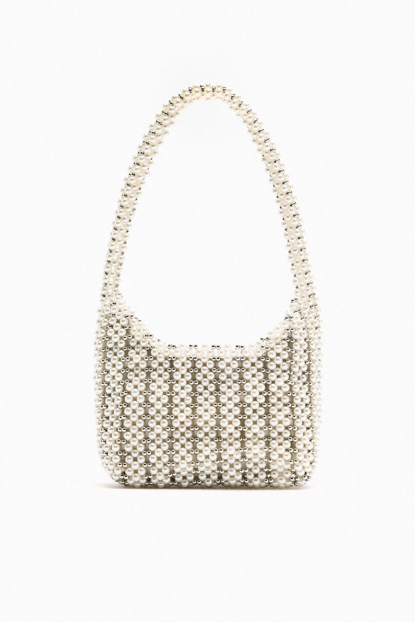 Pearl purse zara Clearance