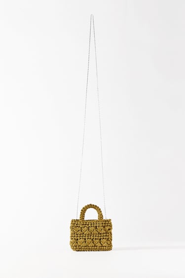 Image 0 of CROCHET MINI CROSSBODY BAG from Zara