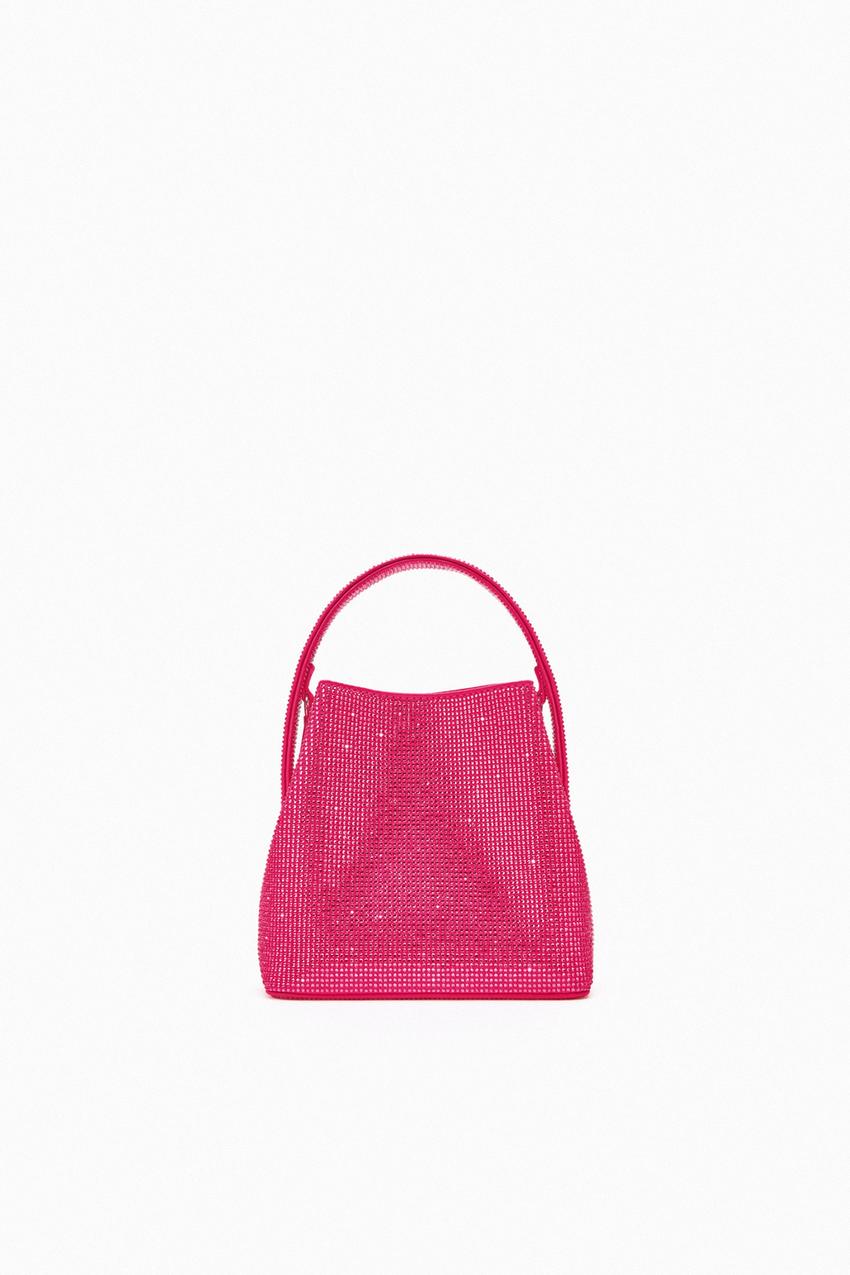 Zara pink clutch Outlet