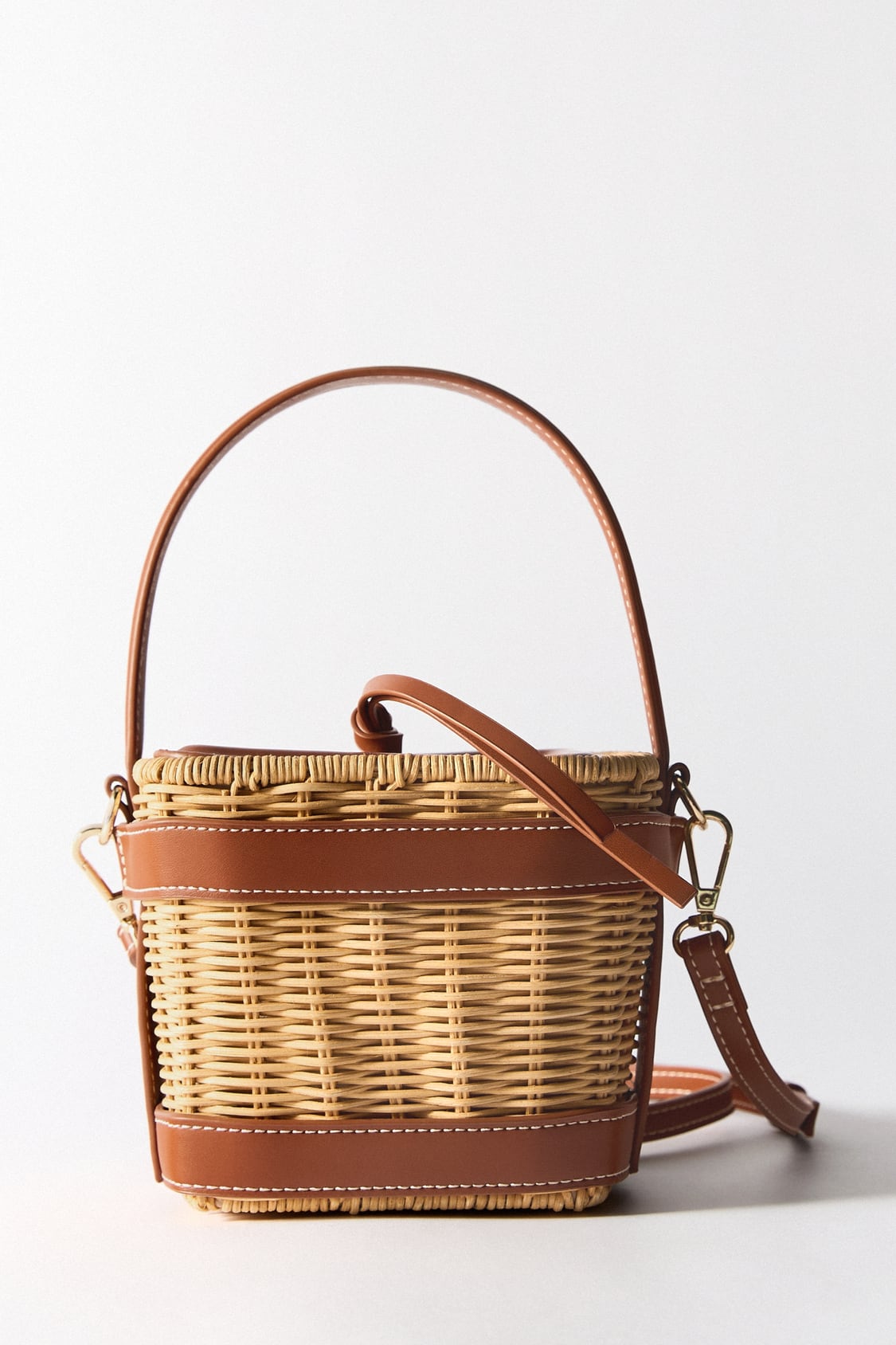 Box basket bag,  Zara